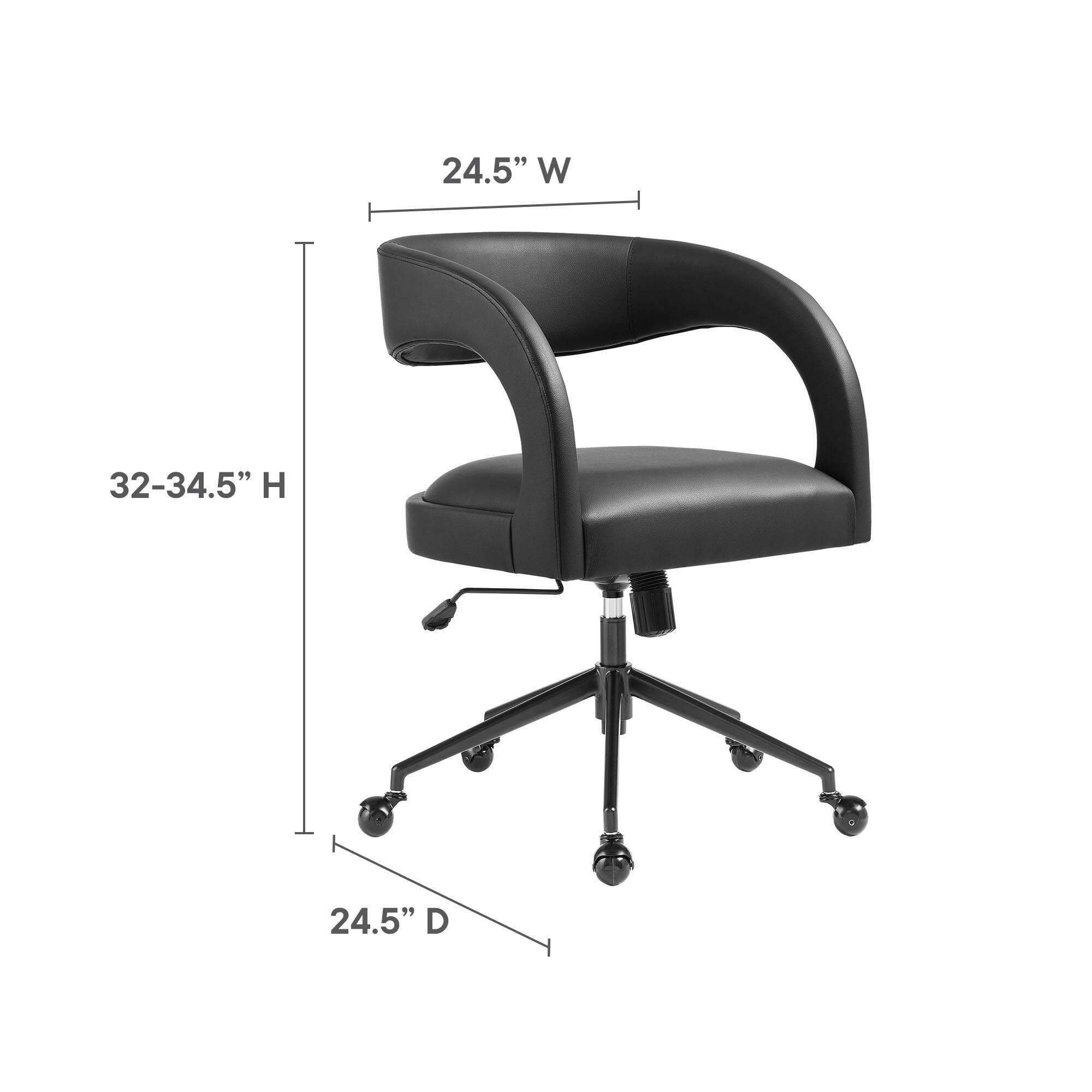 24.5" W  
32-34.5" H  
24.5" D