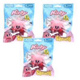 Toynk - Kirby Blind Bagged SquishMe Foam Toy Lot of 3