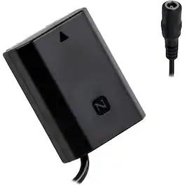 17" NP-FZ100 Dummy Battery to 5.5/2.5mm Female Barrel Cable for Tilta Universal Battery Plate & Sony A9/A7 Cameras