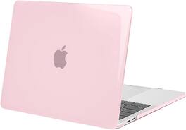 mosiso - Hard Shell Case for 13-inch MacBook Pro 2016-2026 A2338 A2289 A2251 A2159 A1989 A1706 A1708 - Rose Pink