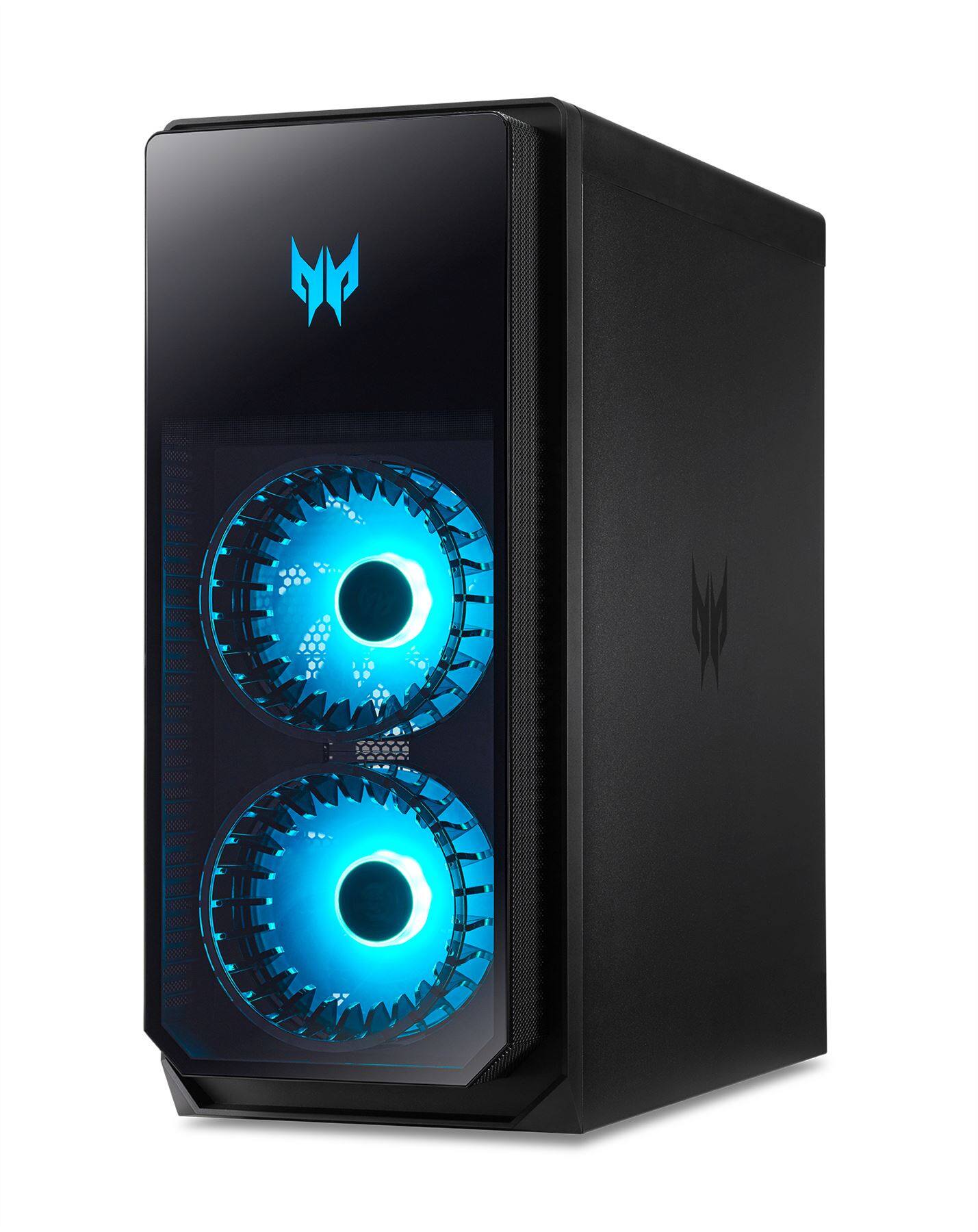 Angle. Acer - Predator Orion 5000 PO5-640 PO5-64-EB11 Gaming Desktop Computer - Intel Core i7 16GB RAM 2TB HDD - 1TB SSD - Black.
