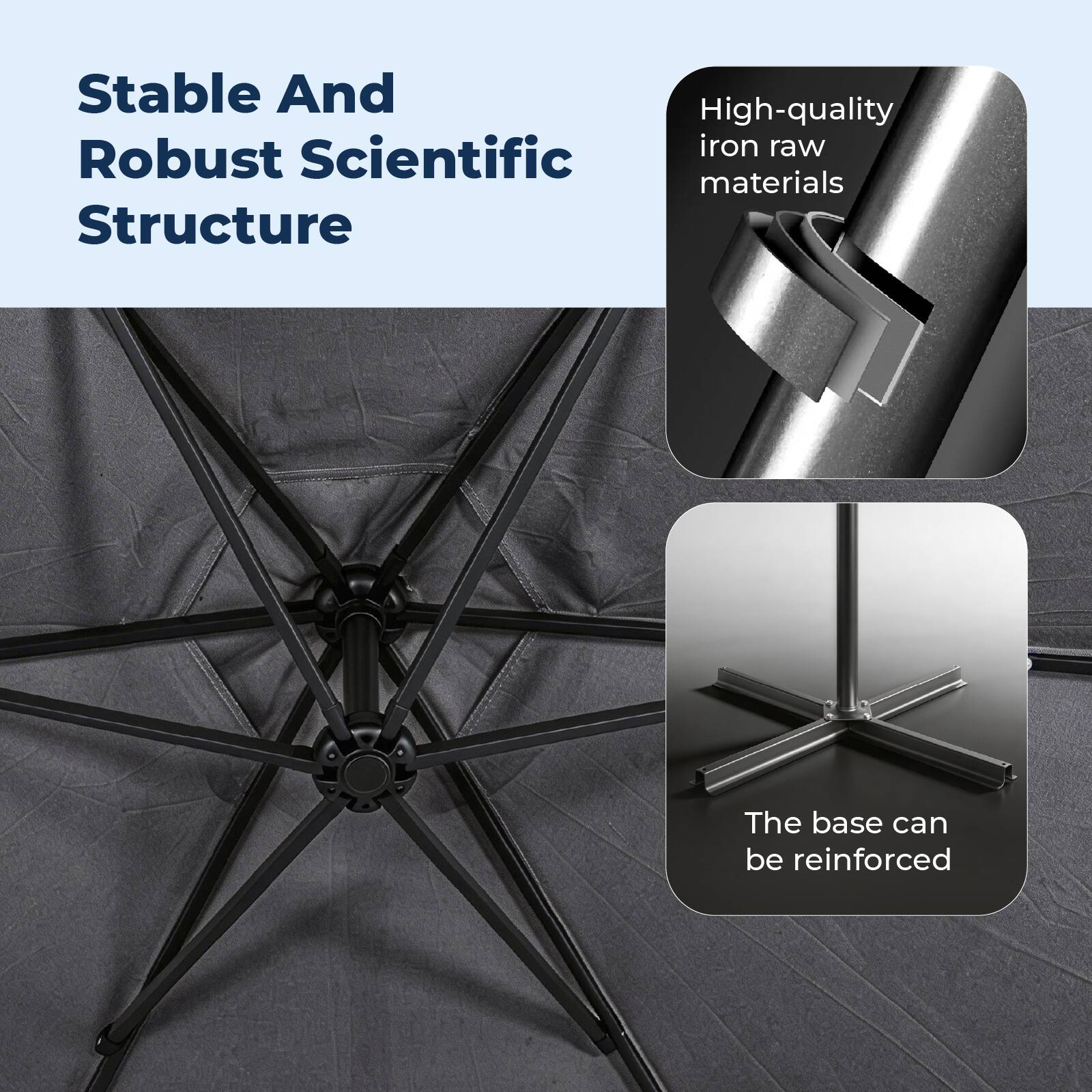 Stable And Robust Scientific Structure

High-quality iron raw materials

The base can be reinforced