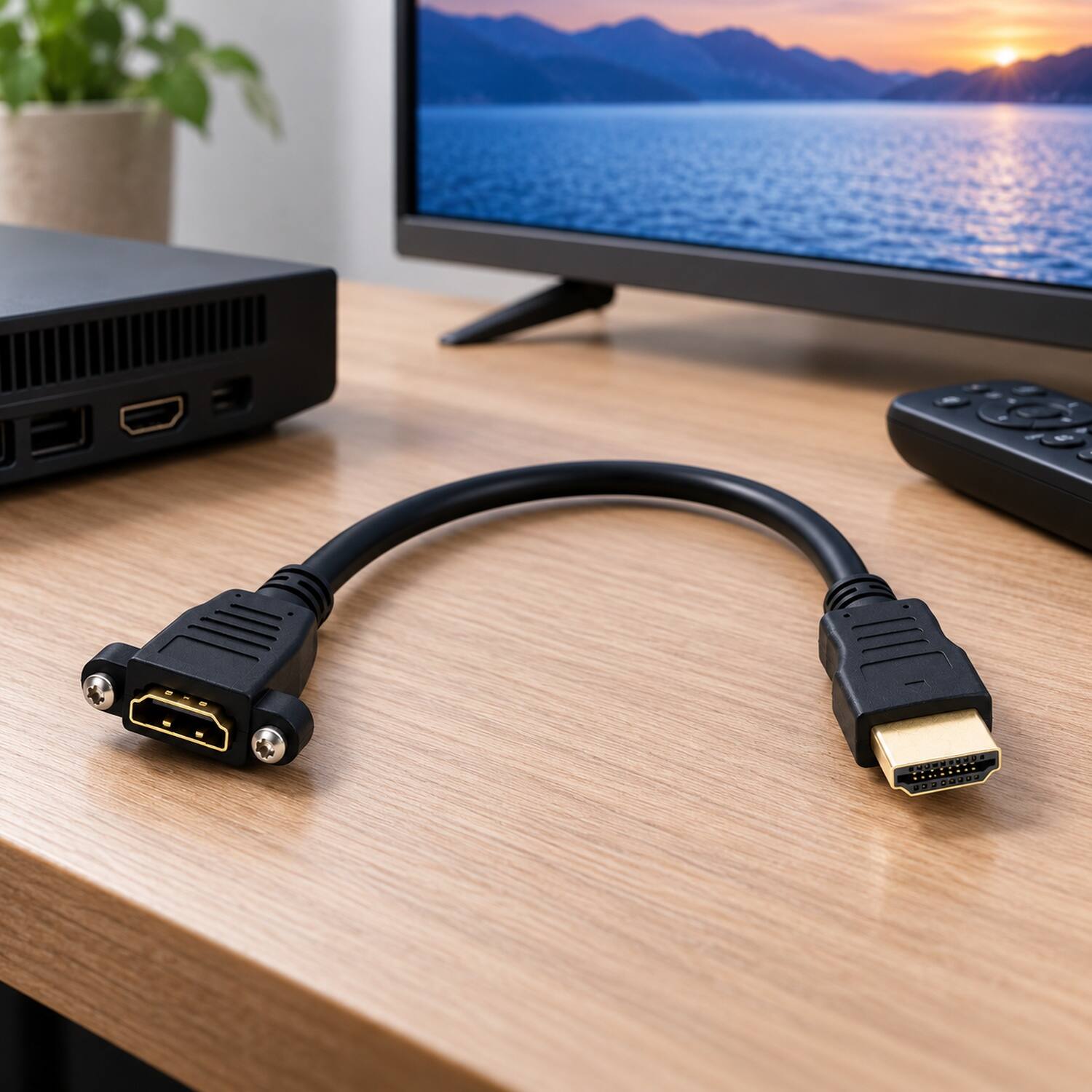 Sanoxy HDMI Extension Cable, Male to Female Extender Wire Cord 3 feet ...