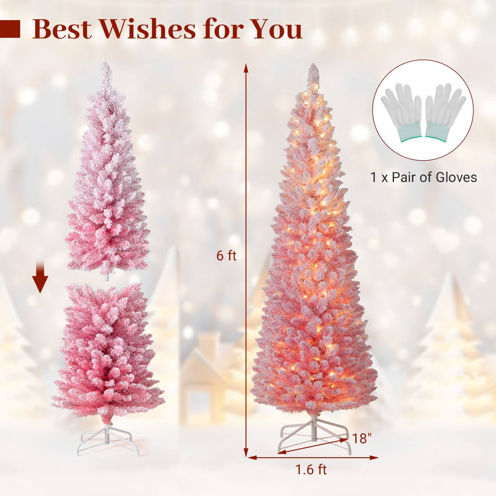 Best Wishes for You

1 x Pair of Gloves

6 ft

1.6 ft

18"