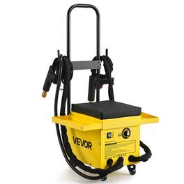 VEVOR - 4.5KW Professional Stud Welder Dent Repair Kit with 2 Welding Guns & 6 Modes, All in One Dent Repair Workstation - Yellow;Black
