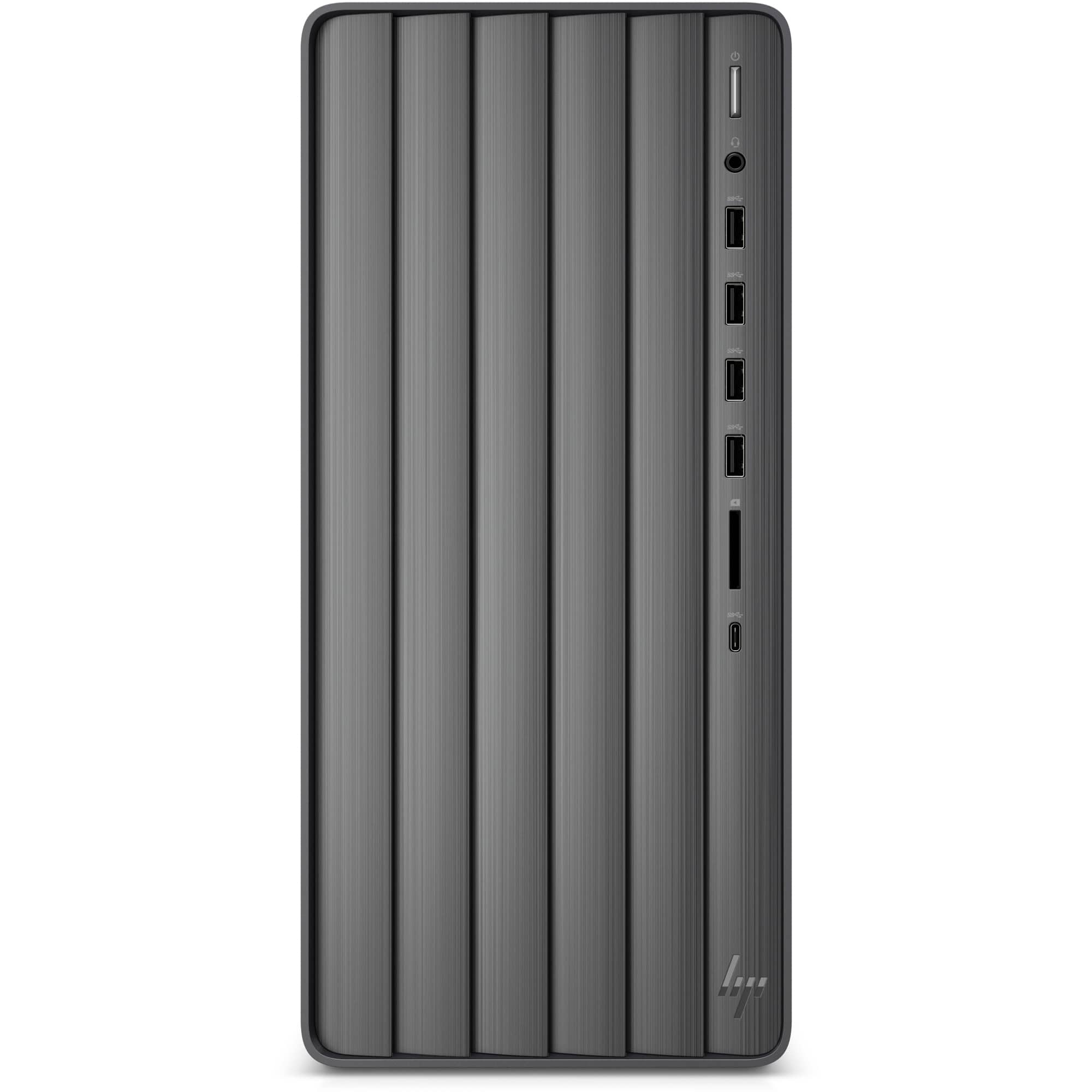 HP - ENVY Desktop TE01-5360 - Intel Core i7-14700F - 16GB Memory - 1TB SSD - Nightfall Black - Front_Zoom