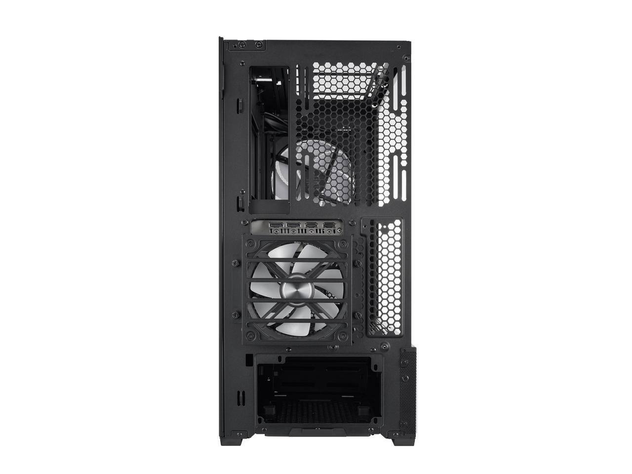 Lian Li LANCOOL 216X Black Steel Tempered Glass ATX Mid Tower with