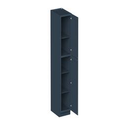 Boyel Living - 18-in W x 90-in H x 27-in D Shaker RTA Kitchen Pantry Tall Cabinet with Soft-Close - Charcoal Blue