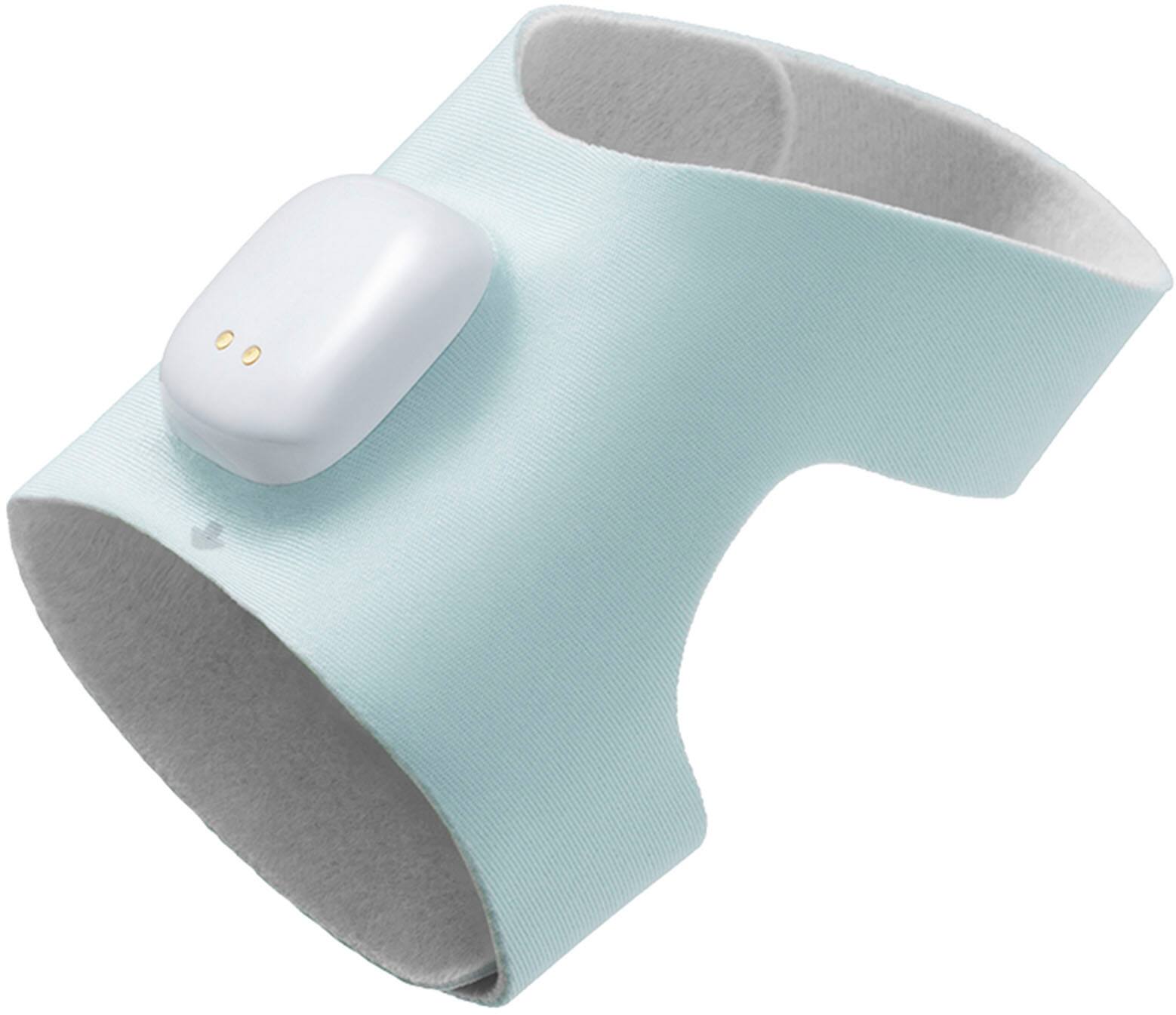 Angle. eufy - S320 Smart Sock WiFi Baby Monitor with Receiver and Customizable Wellness Tracker - Blue.