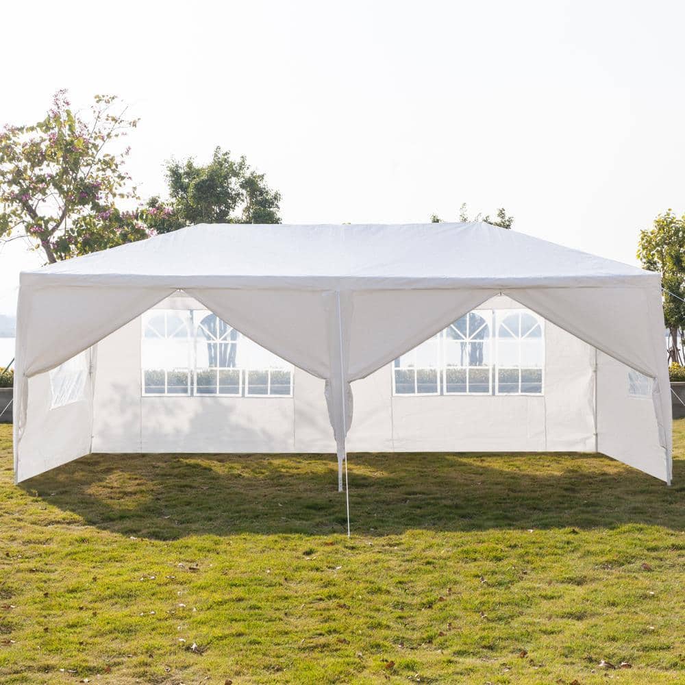 Winado - 10x20 Party Tent with 6 Removable Sidewalls for Parties, Carpas para Fiestas, Weddings, BBQ, Waterproof Outdoor Event