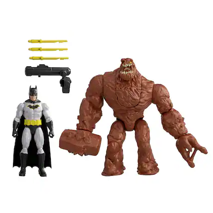 Front. DC Comics - Batman vs Clayface Action Figures (2-Pack).