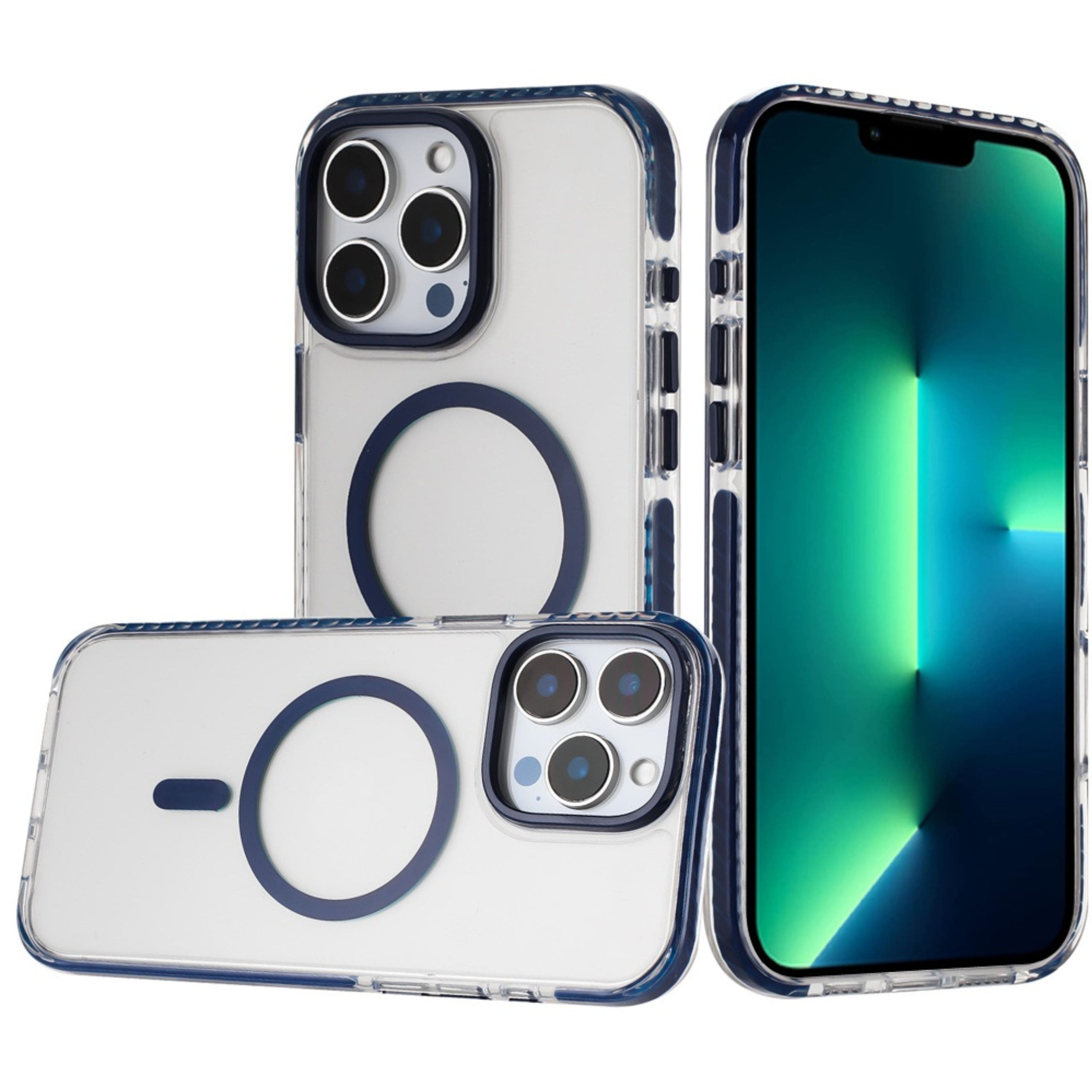 Kitcheniva - Color-Matched Magnetic Case For iPhone 13 Pro Max - Blue price history on PriceWatchPro