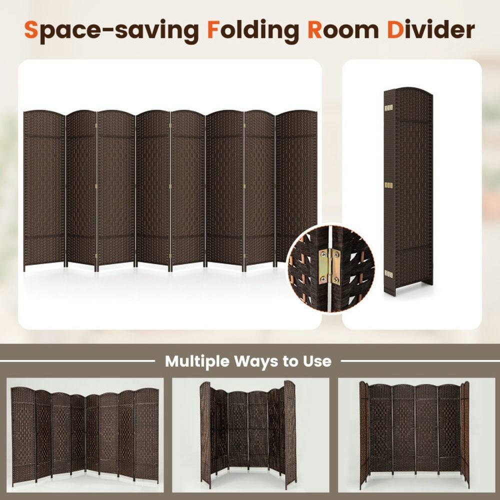 Space-saving Folding Room Divider  
Multiple Ways to Use