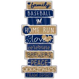 Fan Creations - 5'' x 24'' Celebrations Stack Sign - Multicolor