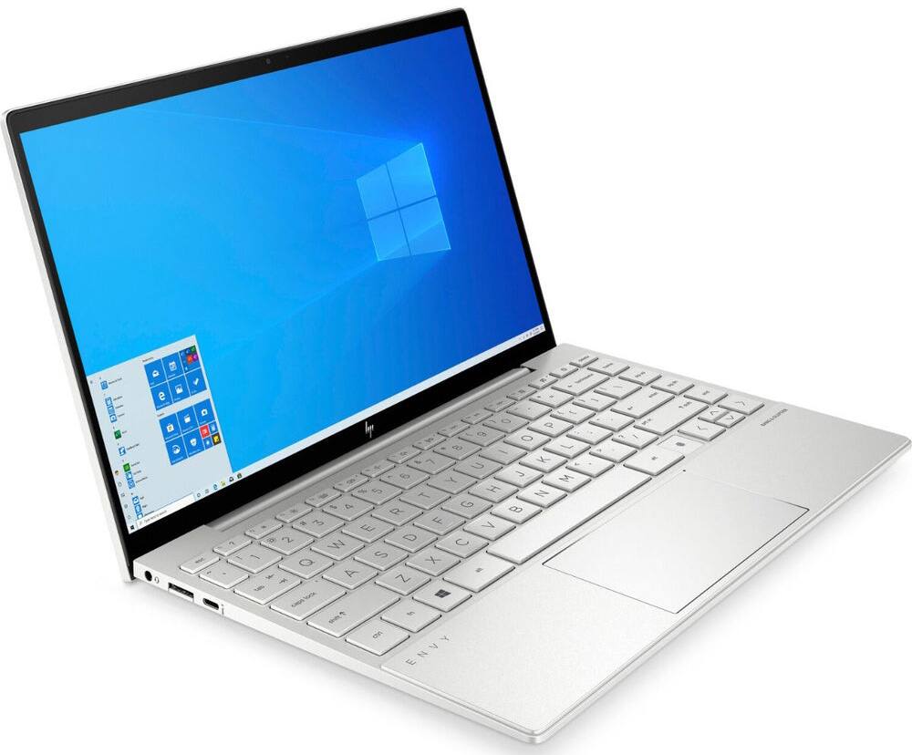 Alt View 1. HP - ENVY 13 ENVY 13-ba1047wm Laptop 13.3 FHD Display (i5-1135G7, 8GB, 1TB SSD, Intel Iris Xe, Win 11 Pro) - Natural Silver.