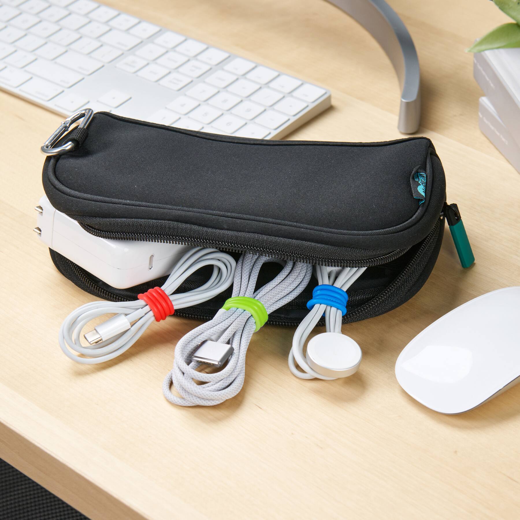 Alt View 2. Wrap-It Storage - Super-Stretch Silicone Bands - (16-Pack) Multi-Color - Multi.