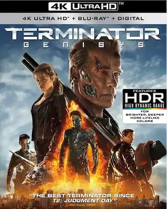 Front. Terminator Genisys - 4K Blu-Ray.