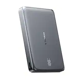 TORRAS - Minimag Pro 10,000mAh Magnetic Wireless Power Bank – 15W Qi2/Magnetic Compatible Ultra-Slim 8.4mm Portable Charge