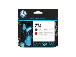 HP - 774 Matte Black/Chromatic Red DesignJet Printhead, P2V97A