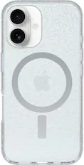 Front. OtterBox - Symmetry Series Hard Shell for MagSafe for Apple iPhone 16 - Stardust.