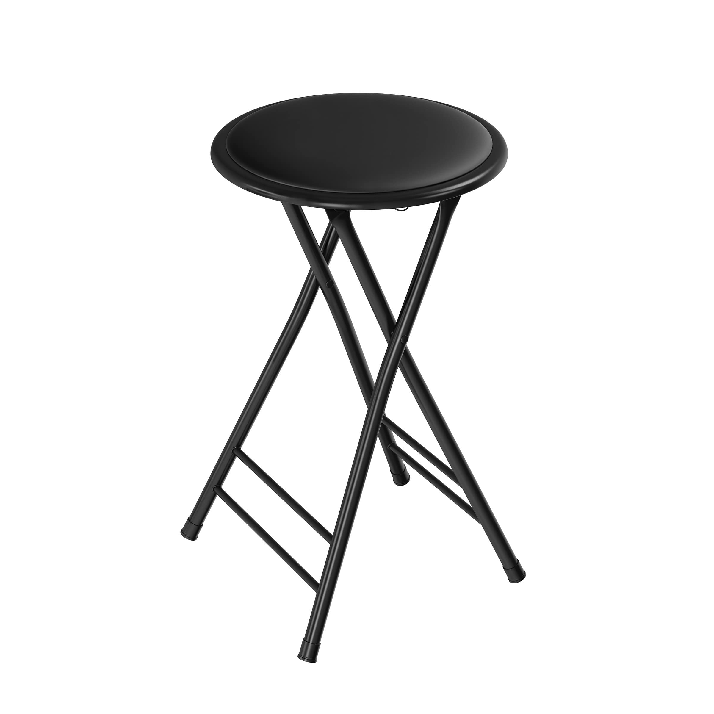 Black Single Stool