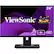 Front. ViewSonic - VG2455-2K 24" IPS QHD Monitor (USB-C, HDMI, DisplayPort) - Black.