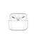 Alt View 14. SaharaCase - Hybrid Flex Series Case for Apple AirPods Pro (2nd Generation) - Clear.