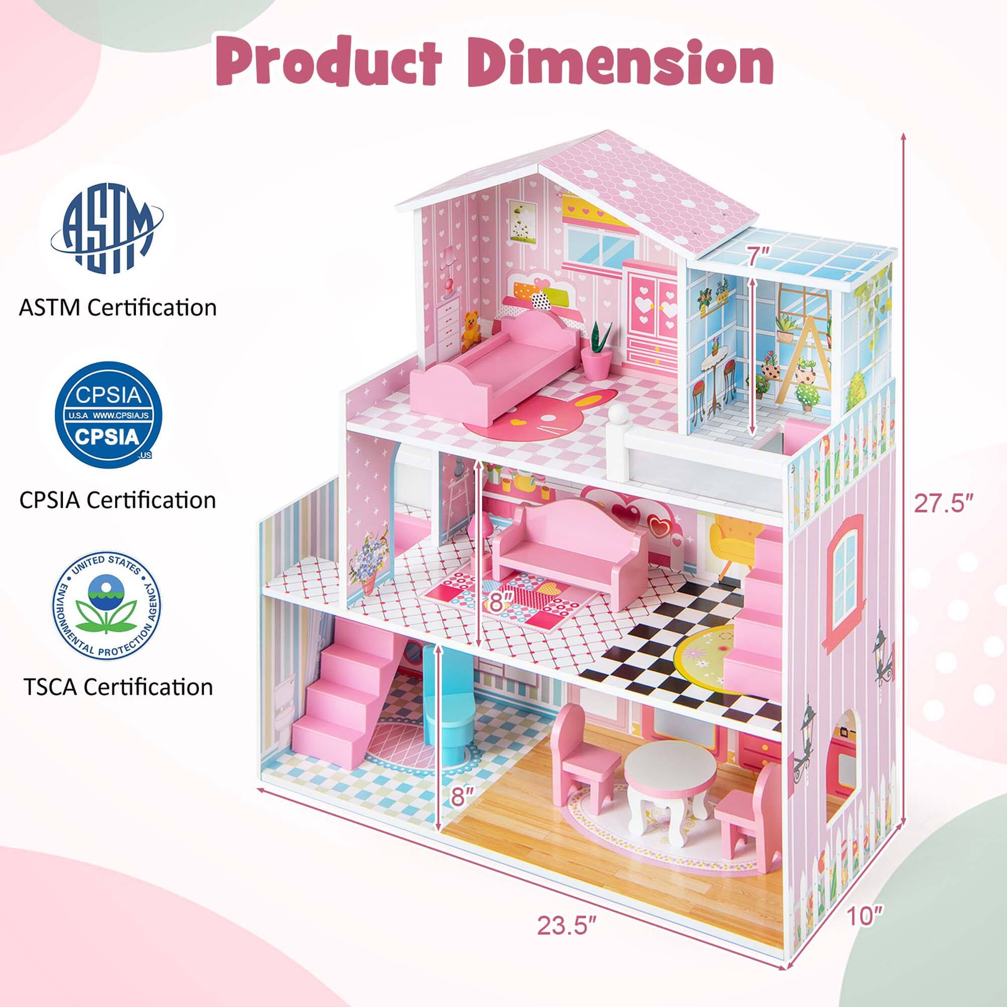 Product Dimension

ASTM Certification

CPSIA Certification

TSCA Certification

7"  
8"  
27.5"  
23.5"  
10"