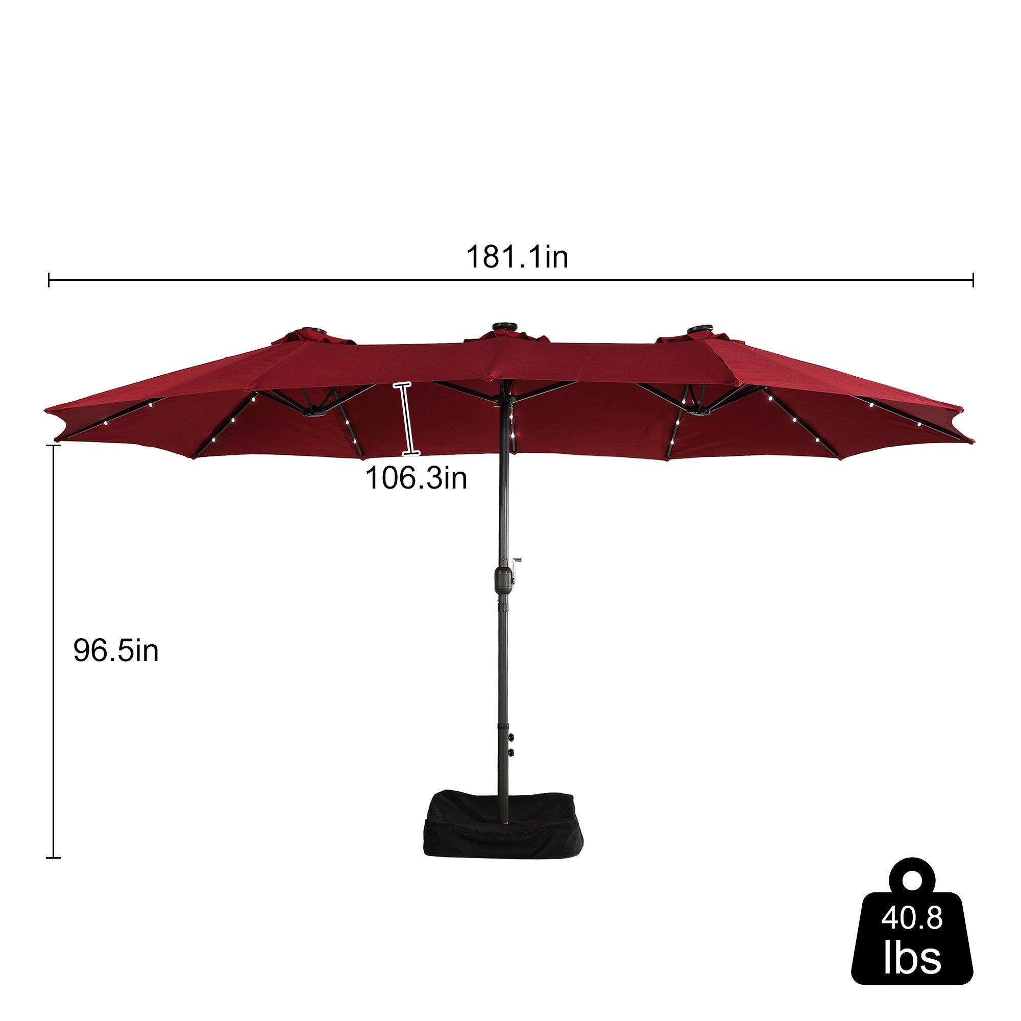 181.1 in  
106.3 in  
96.5 in  
40.8 lbs