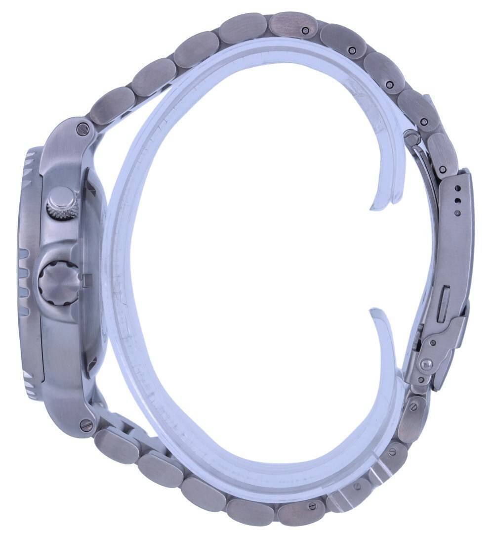 Left. RATIO - FreeDiver Blue Dial Stainless Steel Quartz 1050HA93-12V-BLU 1000M Men's Watch - Blue.