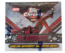 2025 Topps Chrome Deadpool Hobby Box