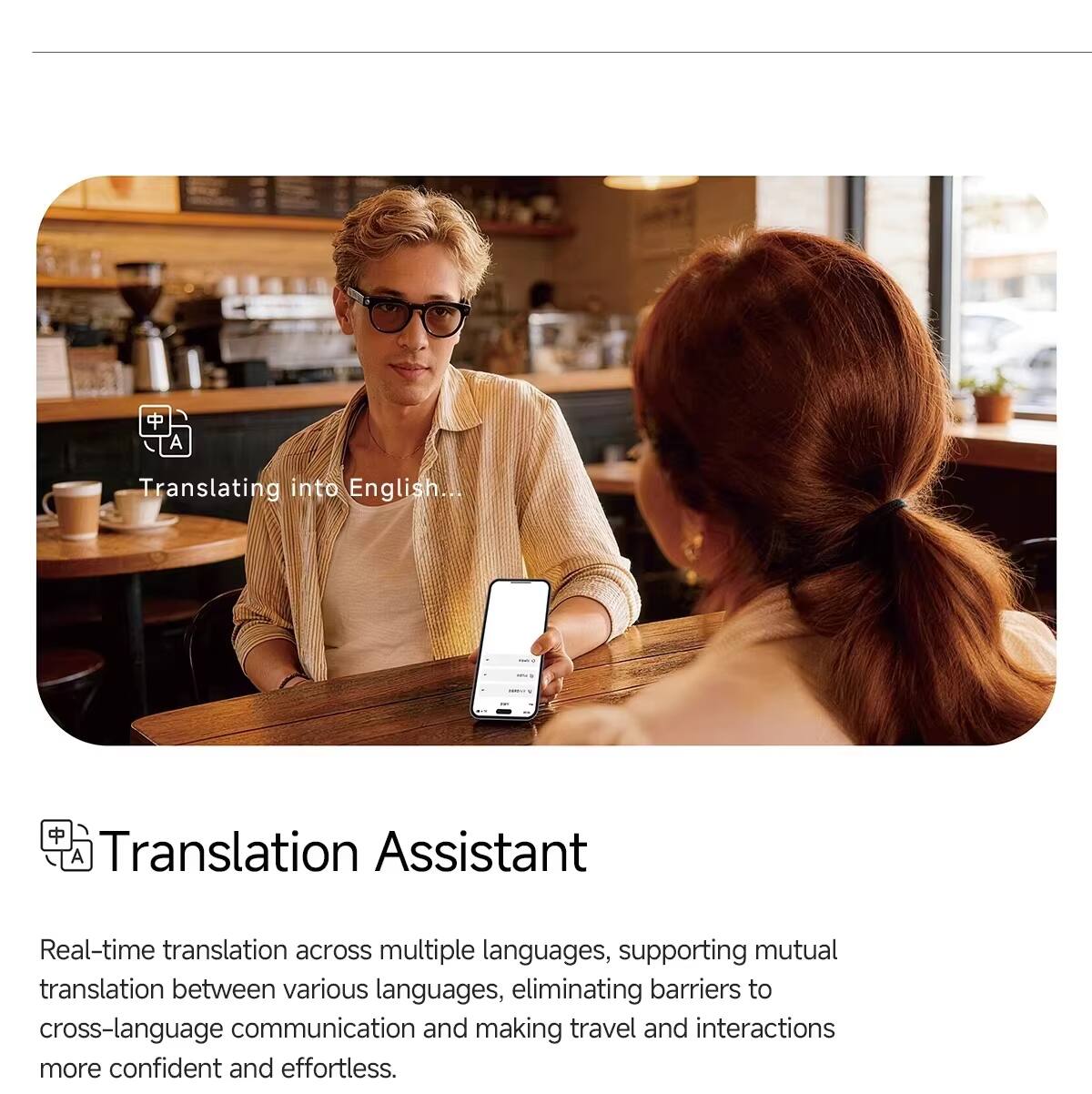 SURGUT

A Translation Assistant

Real-time translation across multiple languages, supporting mutual translation between various languages, eliminating barriers to cross-language communication and making travel and interactions more confident and effortless.