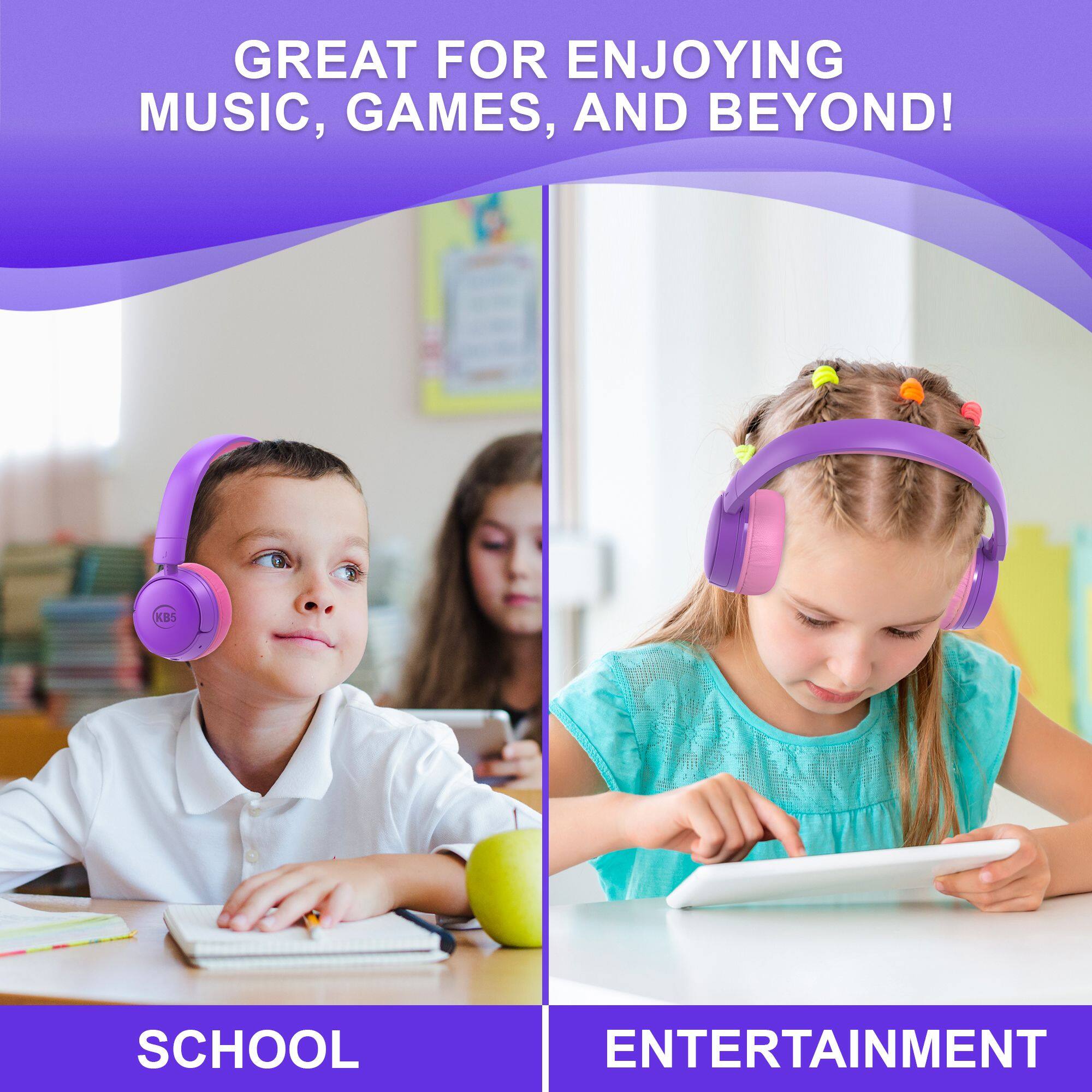 GREAT FOR ENJOYING MUSIC, GAMES, AND BEYOND!

SCHOOL

ENTERTAINMENT