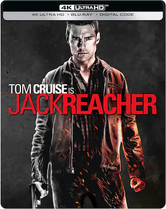 Front. Jack Reacher - 4K Blu-Ray.