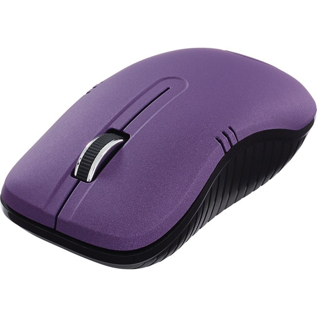 Verbatim - Wireless Notebook Optical Mouse, Commuter Series - Optical - Wireless - 3 - Wireless - Matte Purple