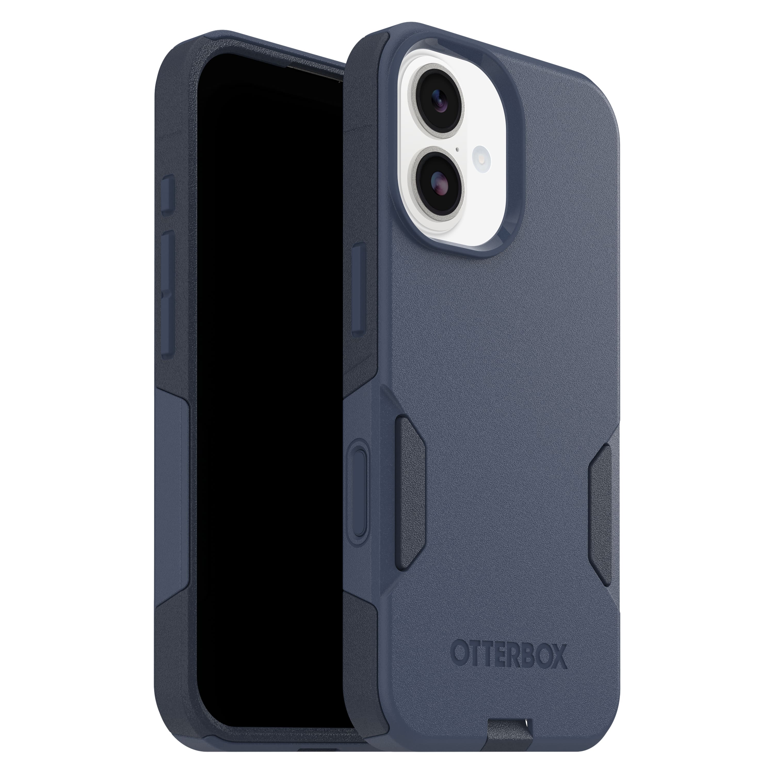 OtterBox - Commuter Series Hard Shell for Apple iPhone 17 - Blue - Front_Zoom