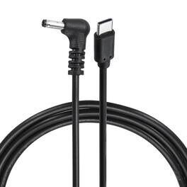 Unique Bargains - USB C to DC Power Cable, 9V 3A 27W 3.5x1.35mm, PD Trigger for Laptop, Monitor, Security Camera - Black