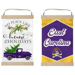 Jardine - ECU Pirates 12" x 20" Reversible Banner Sign - White