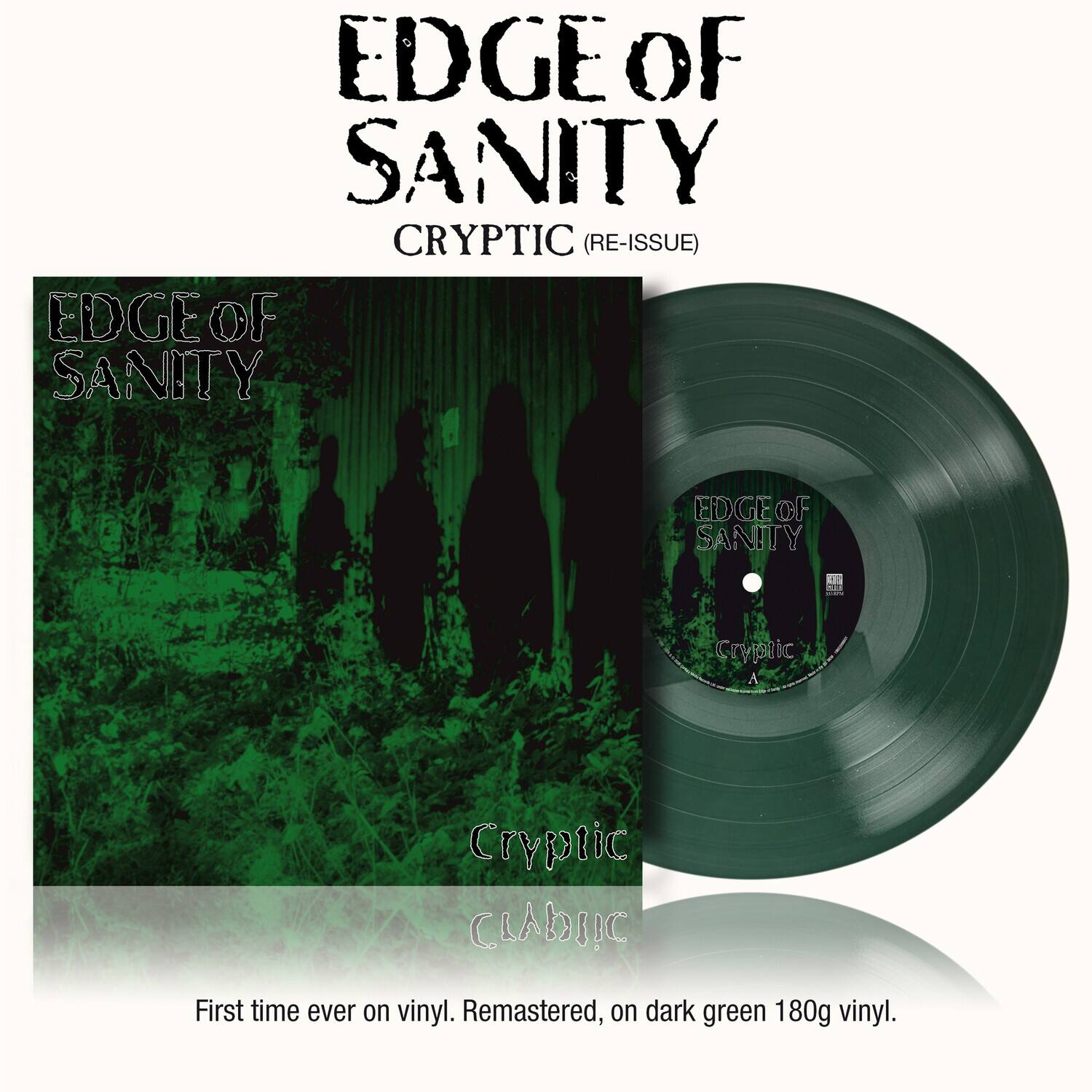Edge of Sanity - Cryptic   - VINYL LP price history on PriceWatchPro