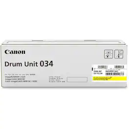 Canon - 034 Imaging Drum - Laser Print Technology - 34000 - Cyan - 1 Each