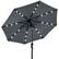 Front. Best Choice Products - Best Choice Products 10ft Solar LED Lighted Patio Umbrella w/ Tilt Adjustment, UV-Resistant Fabric - Slate - Slate.