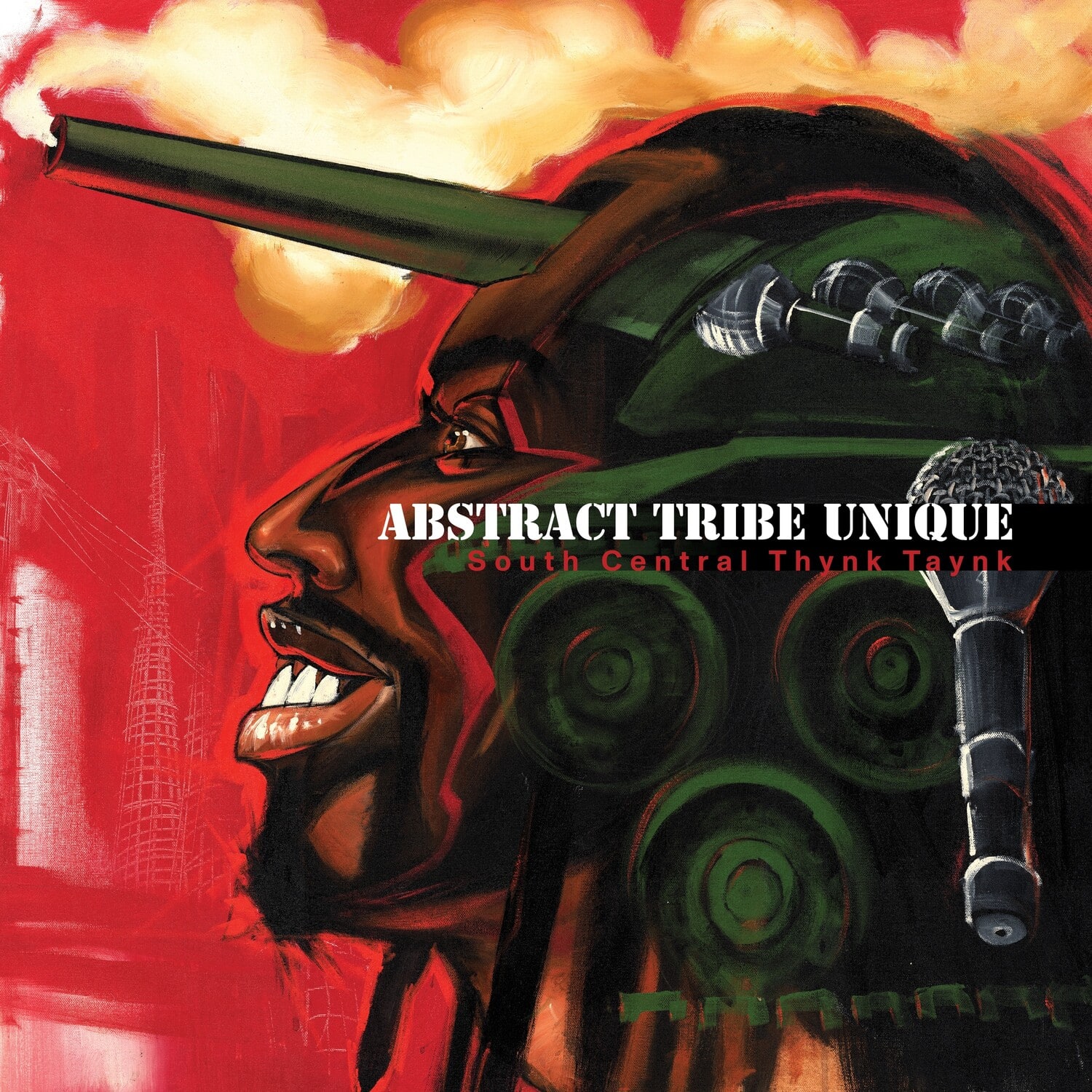 Abstract Tribe Unique - South Central Thynk Taynk - Red   - VINYL LP