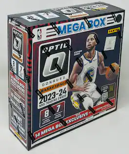 2023-24 Panini Donruss Optic Basketball Mega Hobby Box (Hyper Green Prizms)