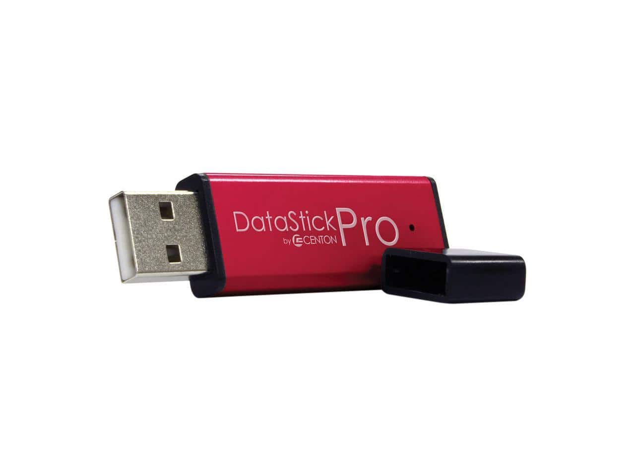 Centon - 32GB DataStick Pro USB 3.0 Flash Drive - Black
