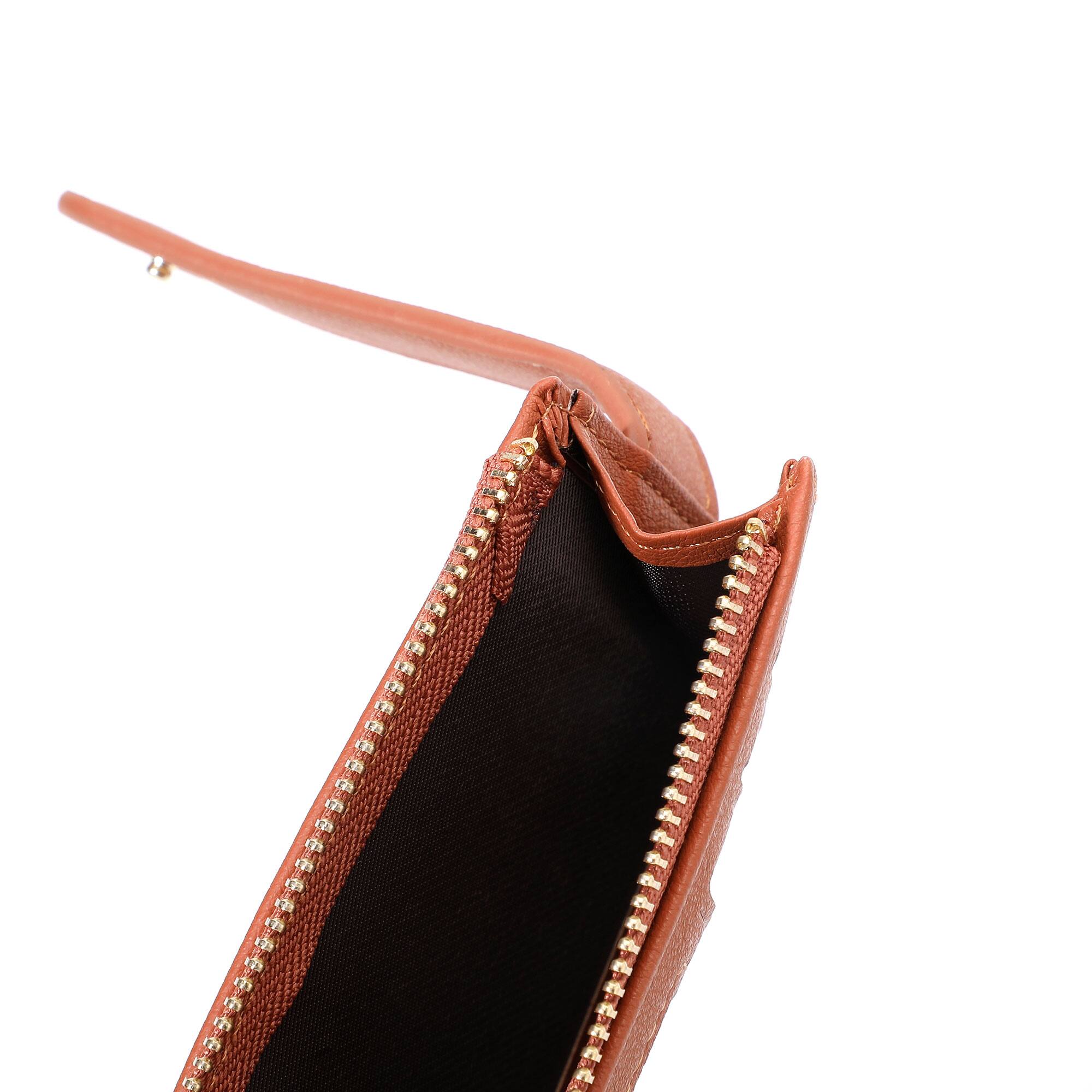 Alt View 2. Champs - Iconic Collection Yoga Cardholder - Tan.