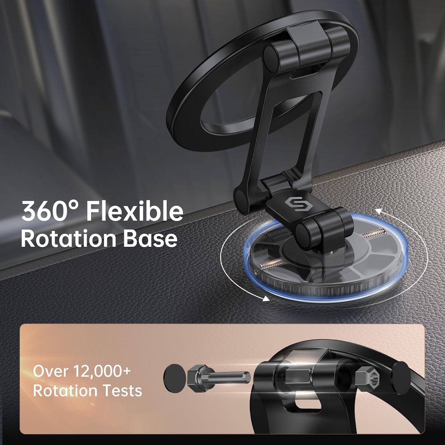 360° Flexible Rotation Base

Over 12,000+ Rotation Tests