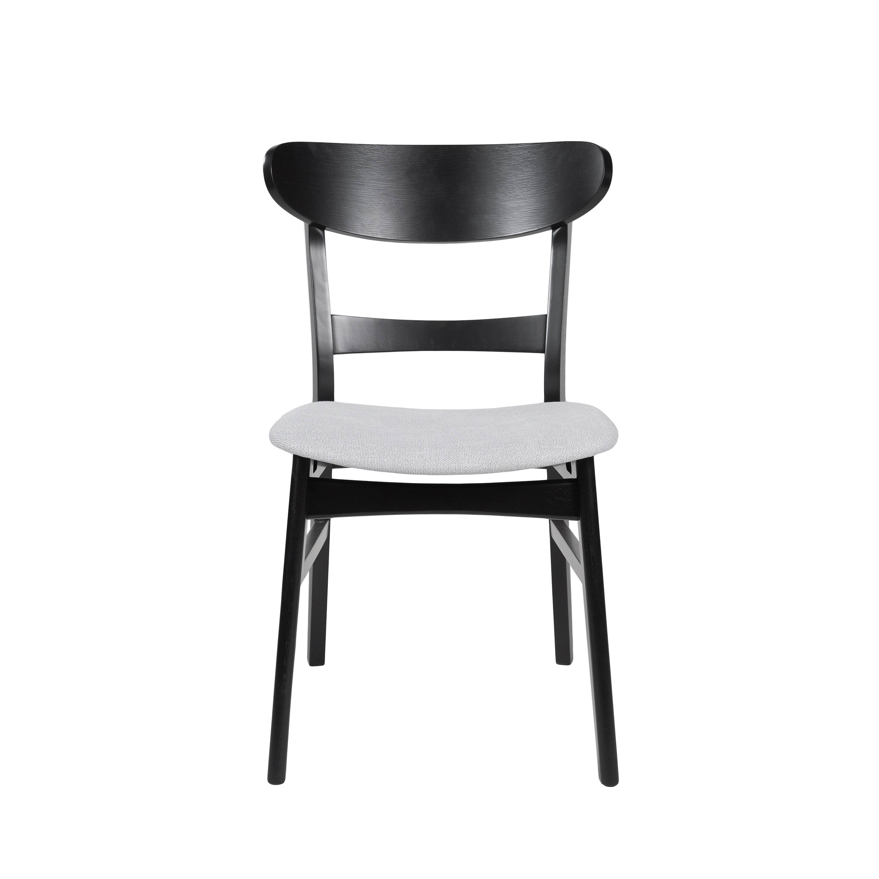 Alt View 1. TinyHomie - DINING CHAIR Set of 2 - LIGHT GREY.