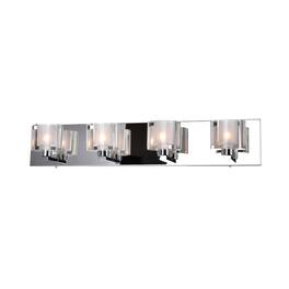 CWI Lighting - Tina 4 Light Wall Sconce With Finish - Chrome