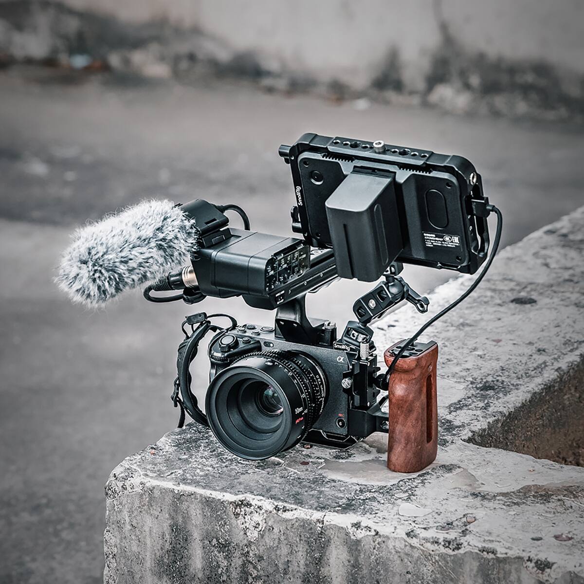 Alt View 5. Smallrig - SmallRig Full Camera Cage for Sony FX30/FX3, Black.