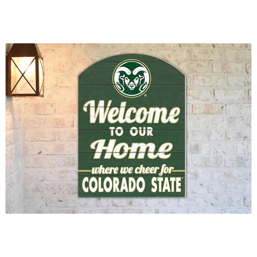 Csu Rams Sign Jardine Colorado State Rams 16'' x 22'' Marquee Sign Green 4965489 ...